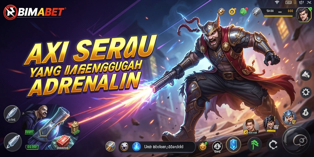 Screenshot gameplay BIMABET yang penuh aksi dan seru.