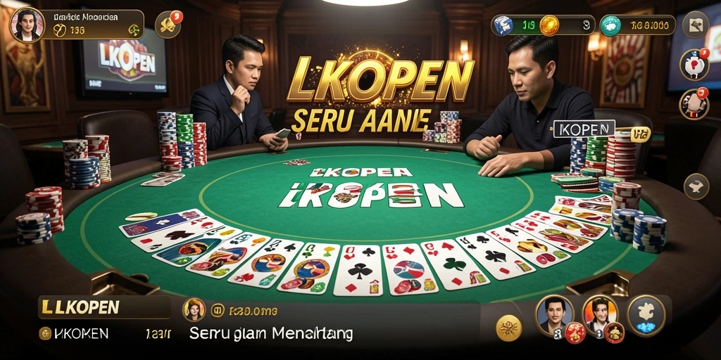 Tampilan gameplay LKOPEN yang menarik dan mendebarkan.